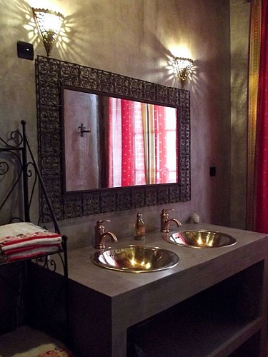 Salle de bain Ethnique