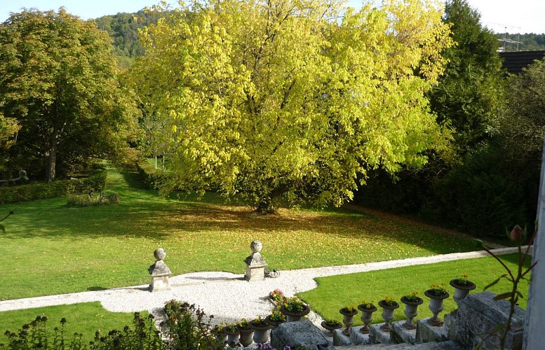 jardin escalier - Une Maison de famille