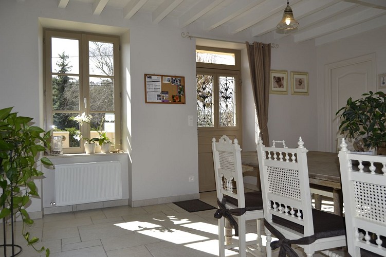 Le Repos Coquelicot -salle à manger