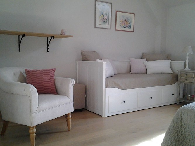 Le Repos Coquelicot - chambre Quartz Rose