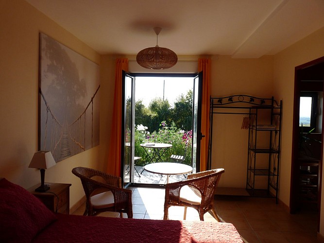  Chambre avec terrasse