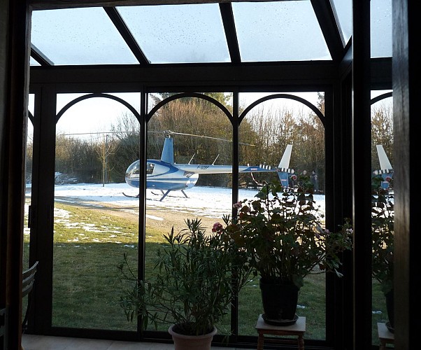 Je reçois les hélicos...