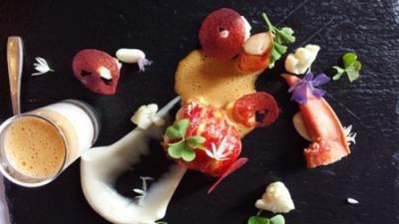 Plat du restaurant étoilé MICHELIN