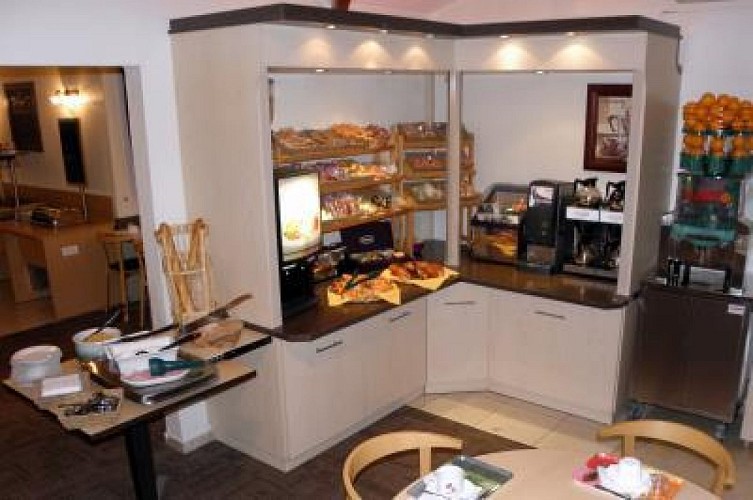 Buffet petit-déjeuner - Hôtel Havana