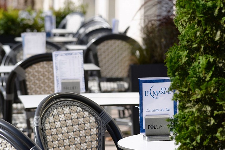 Terrasse Hôtel Le Maxime