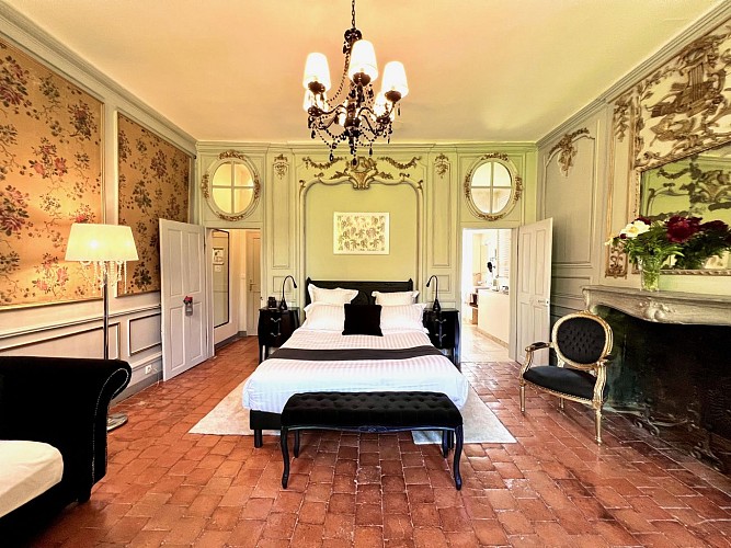 Chambre Paul Claudel - Hôtel Les Glycines Vézelay