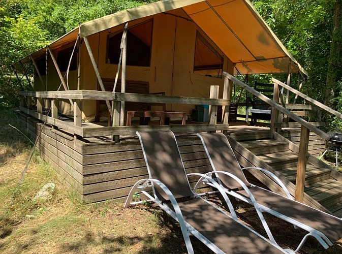 Tente Insolite Nature - 2ch - Camping Au Bois Joli Sites et Paysages - Andryes 