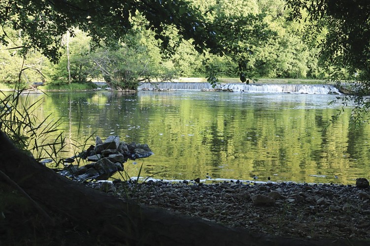 Rivière au pieds du Pré du Roi