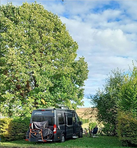 Emplacement Camping Car du Camping Beauséjour