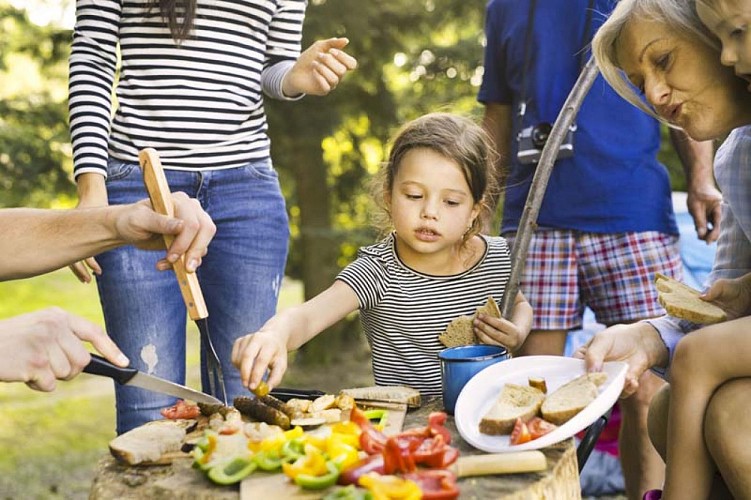 Barbecue autorisé - Camping L'Ile d'Amour - Pont sur Yonne