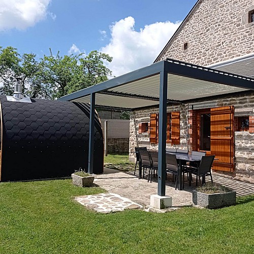 Gîte de la Table Ronde - Terrasse