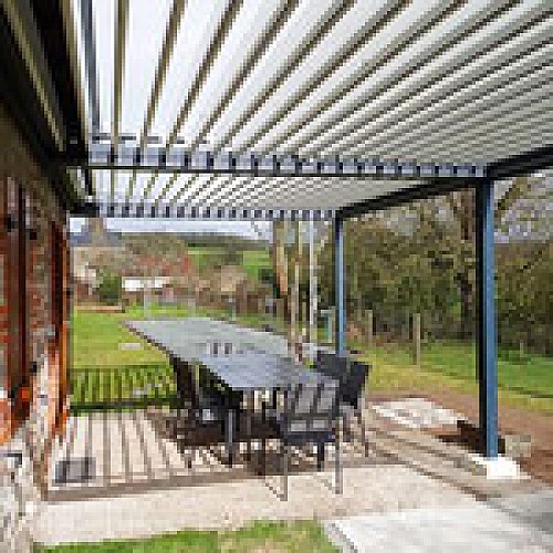 Gîte de la Table Ronde - Terrasse