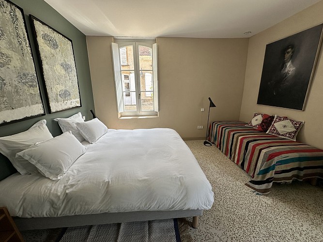 Chambre du gîte CAMPAGNE MULLER à Uchacq avec Gites de France Landes