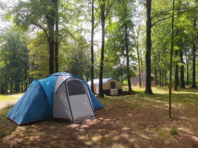 Camping Etape en foret St Sever Calvados (TIS) (4)