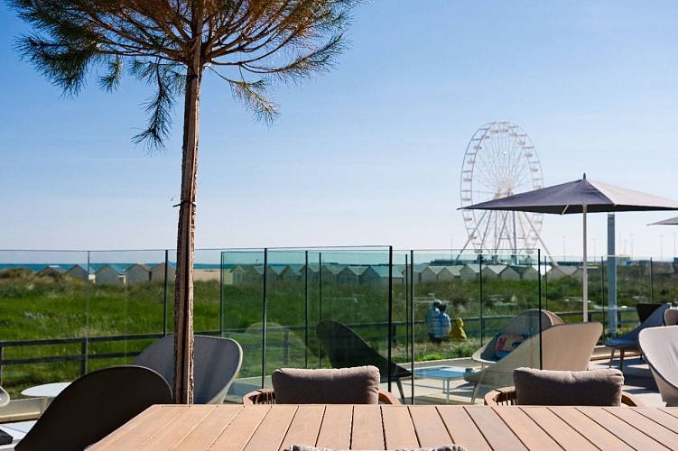 Thalazur Ouistreham Terrasse