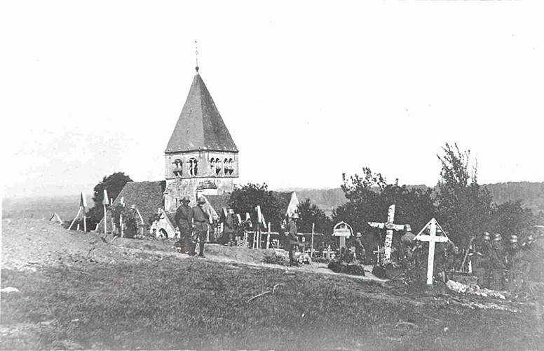 Ancienne carte postale du cimetière II