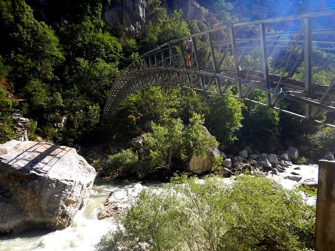La passerelle de l'Estellier