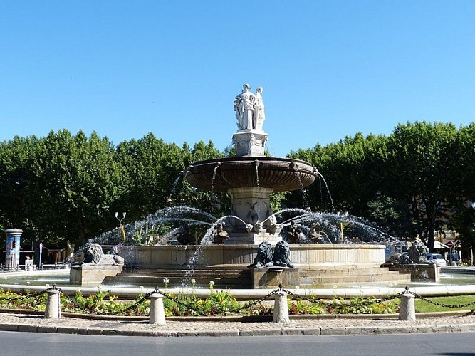 La fontaine de la Rotonde
