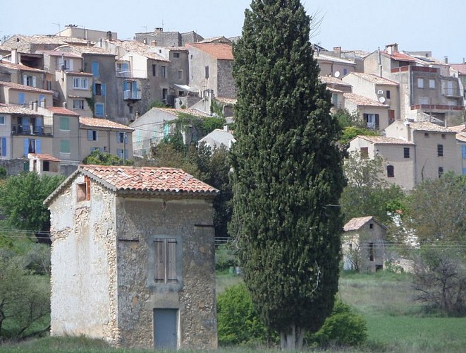 Le cabanon au cyprès