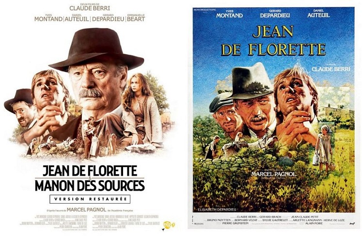 Affiches ''Manon des sources '' et ''Jean de Florette''