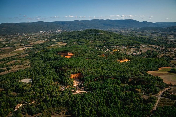 Mines et carrières d'extraction d'ocre de Gargas