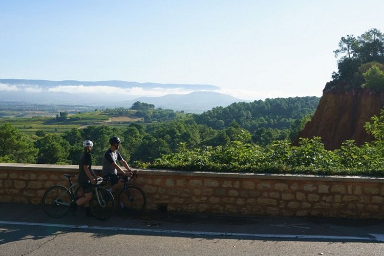 Balcon nord de Roussillon