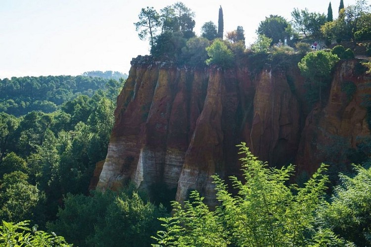 Falaises d'ocre de Roussillon
