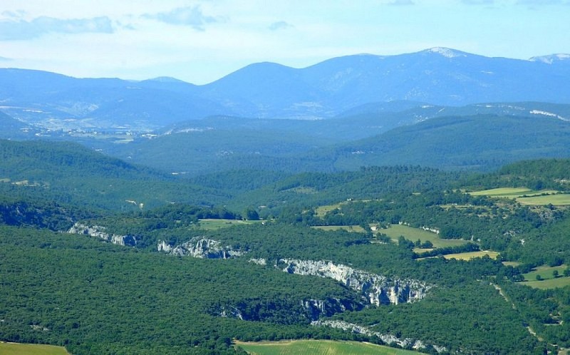 Gorges d'Oppedette et Montagne de Lure