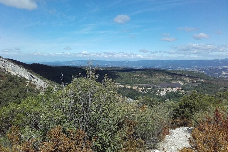 Falaise de Font Jean de Martin et Auribeau