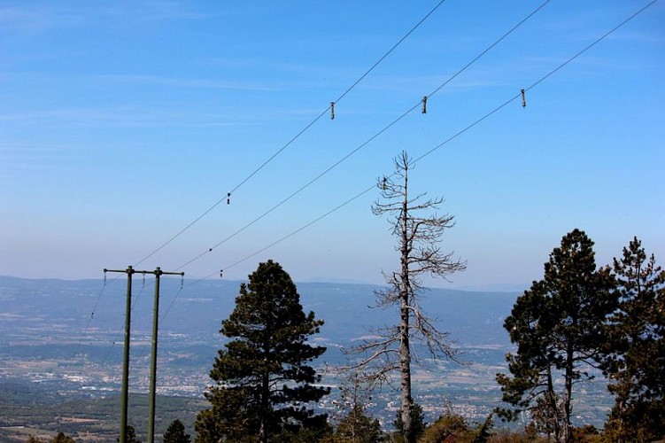 Lignes électriques équipées de balises