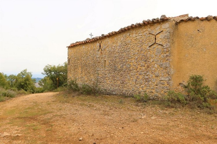 Arrière de l'Ermitage Sainte-Croix