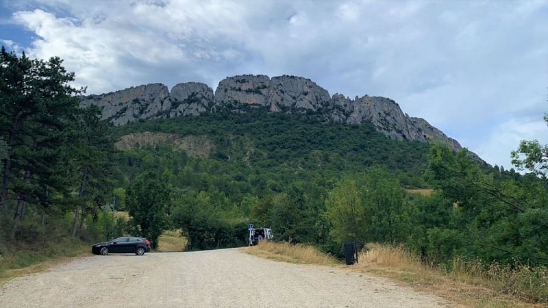 Face nord du rocher Saint-Julien