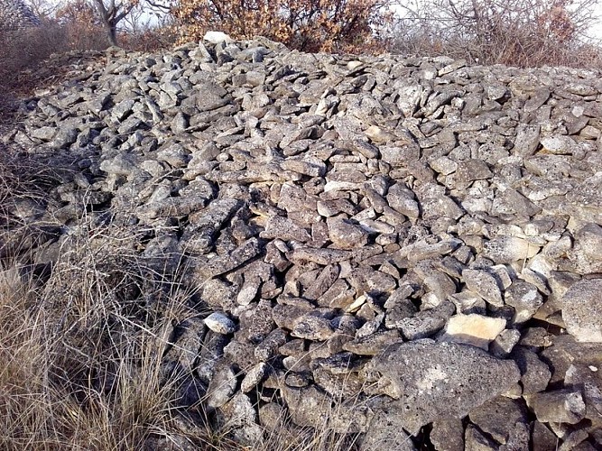 Tas de pierres ou ''Clapas''