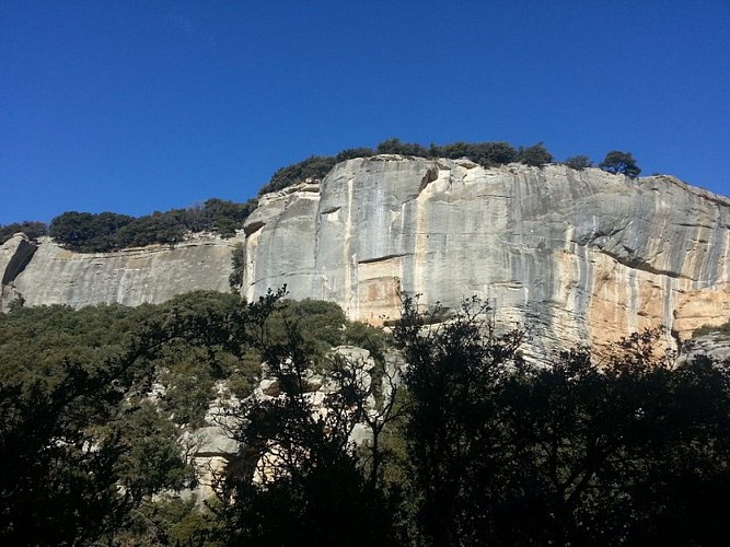 Falaises de l'Aiguebrun