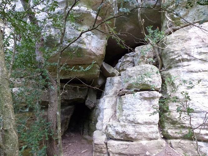 Entrée de grotte