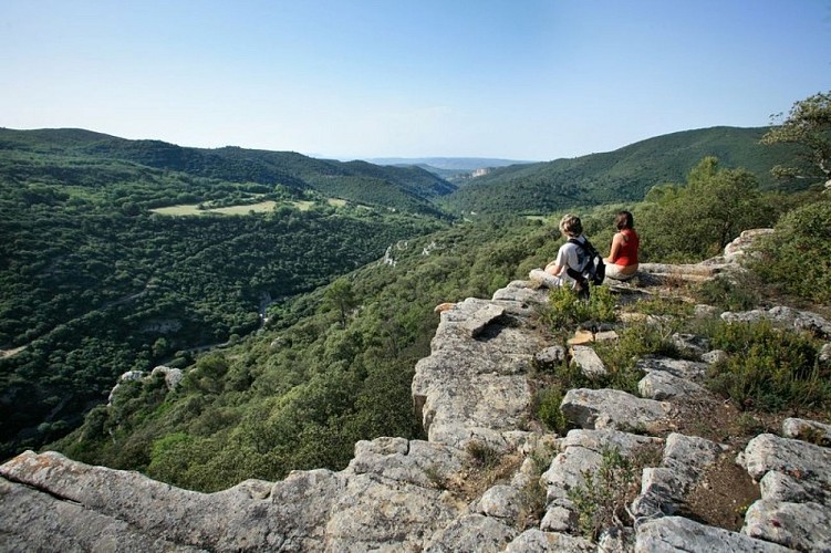 Sur les hauteurs de la Combe de Lourmarin