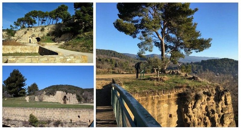 Vestiges du château de Cadenet