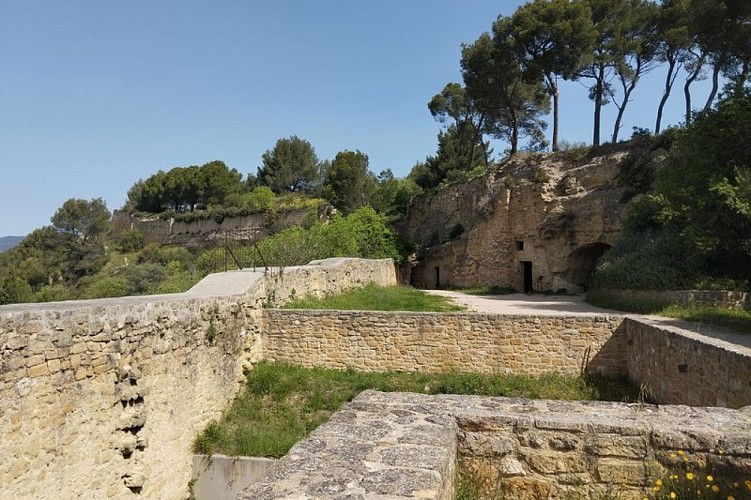Vestiges du château de Cadenet