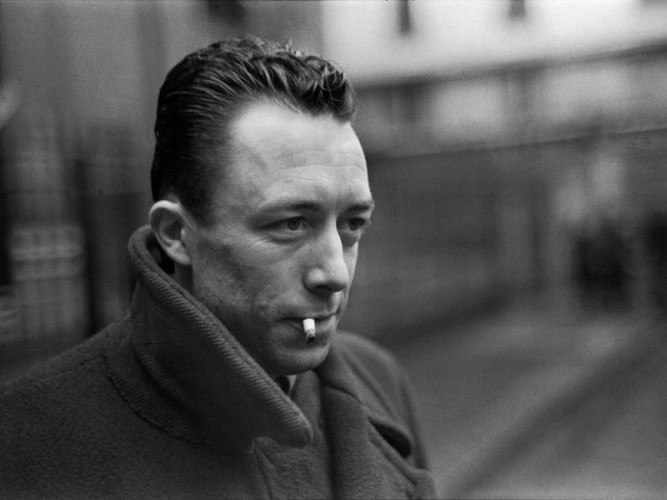Albert Camus en janvier 1960