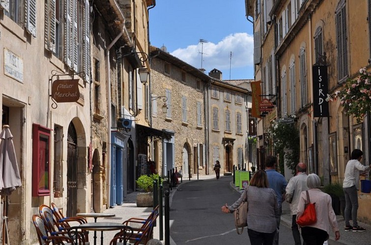 Rue de Lourmarin aujourd'hui