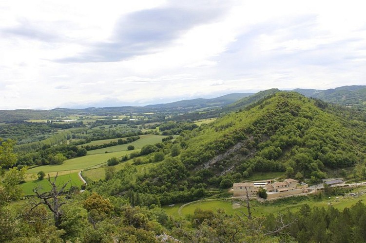 L'Encrême depuis La Gardette