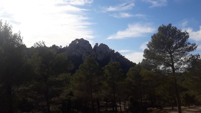 Ruines du château de La Roquette
