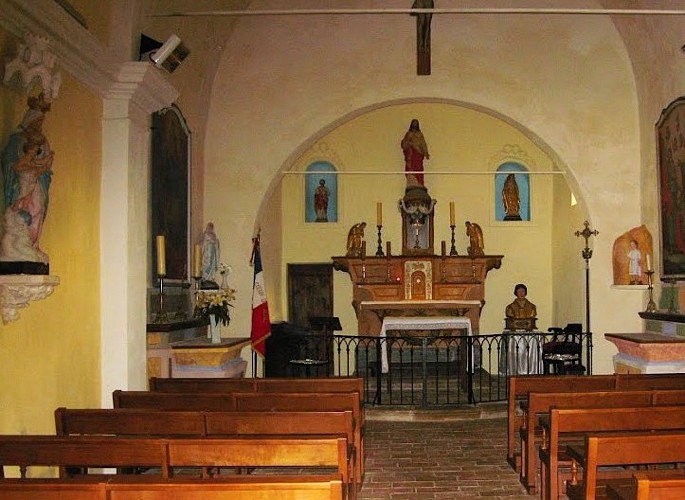 Intérieur de l'église Sainte-Marie-Madeleine