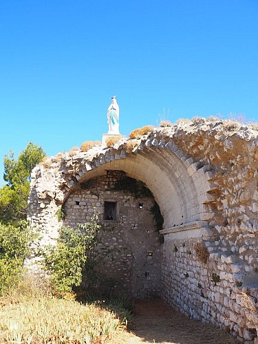 Vestiges du château d'Eygalières