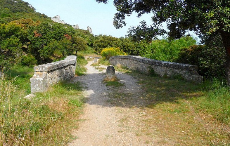 Vue de l'entrée du pont