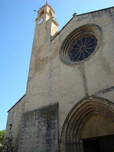 Au pied de la cathédrale