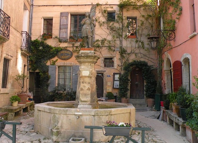 La fontaine Jeanne d'Arc
