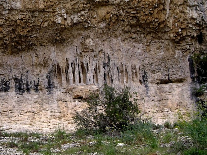 Véroncle, phénomènes d'érosion