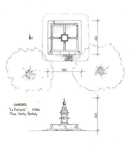 La fontaine du village