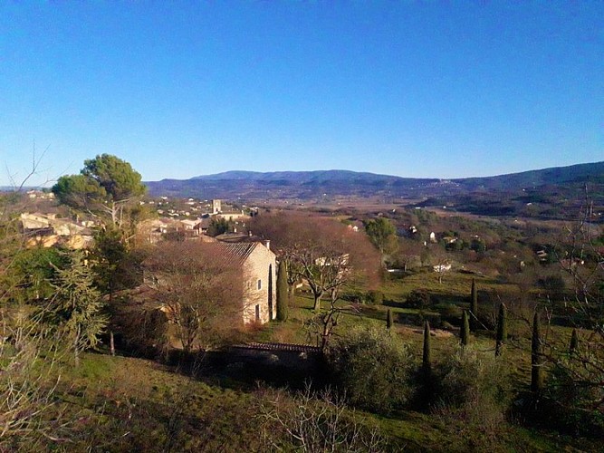 Vue sur le Grand Luberon